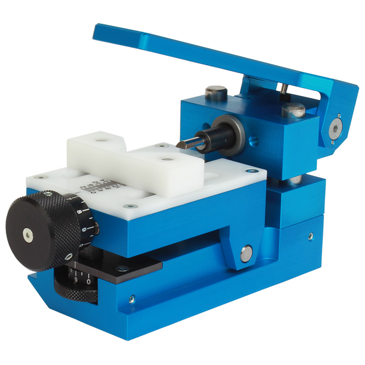 Roxer case opener OBMP III, suitable for cases Ø 12 - 50 mm, 2 actuators, flat blade