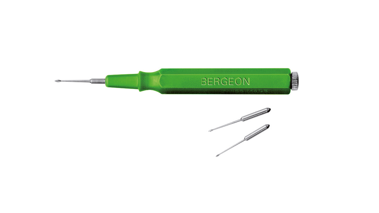 Bergeon 5423-C oiler, green, large