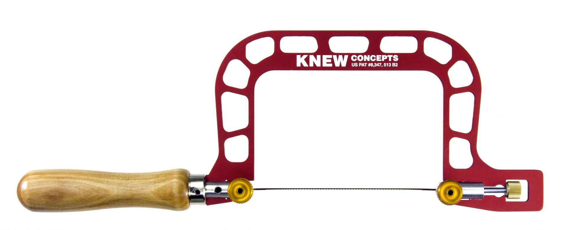 Sägebogen Knew Concepts MK 3CS mit Spannhebel und schwenkbarer Feinjustierschraube