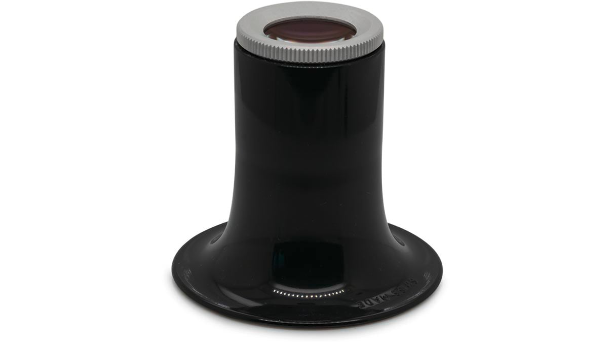 Asco watchmakers loupe type C2, magnification 16x, black