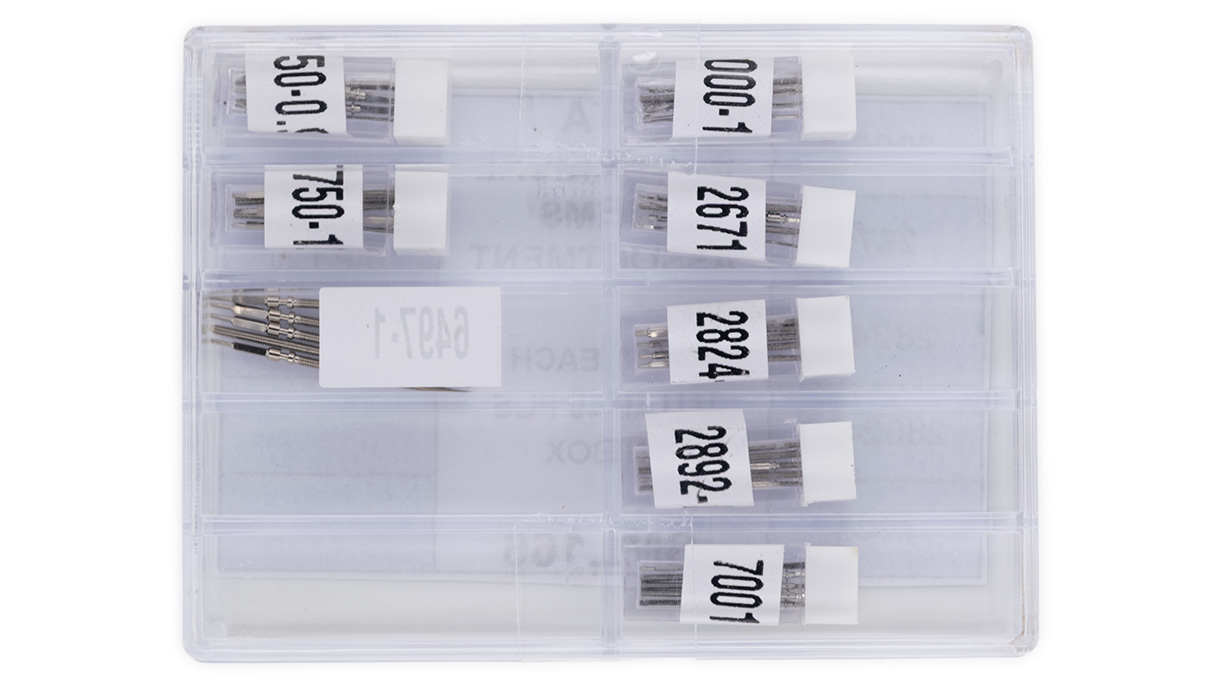 Assortiment 40 stelas ETA (mechanical)