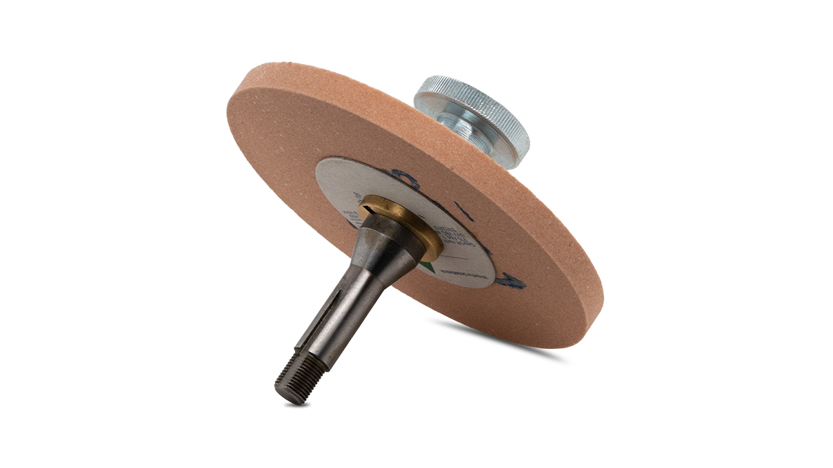 Horia TH 34a Schleifscheibe fein, mit Halter, Aufnahme B8, Ø 80 mm