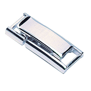 Leiterschloss rhodiniert 7,0 mm