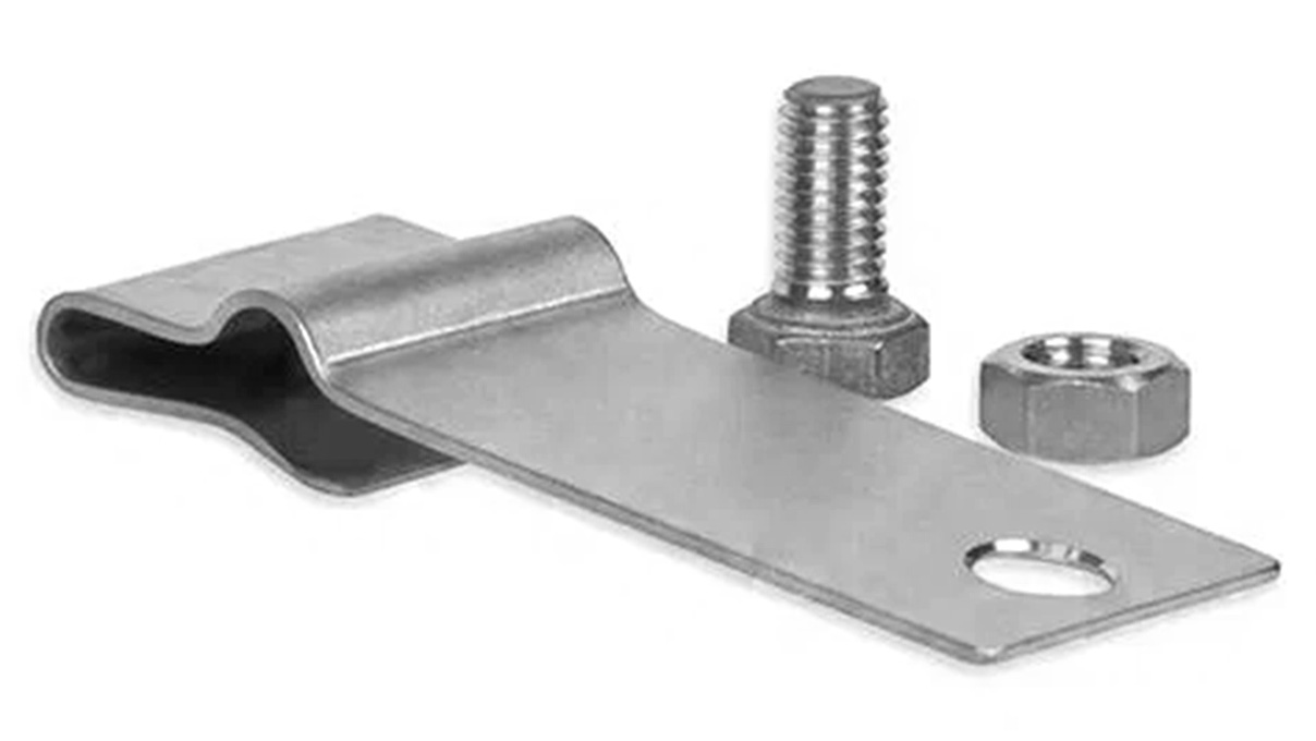 Titan-Anodenhalter, 39 x 20 mm, mit Schraube