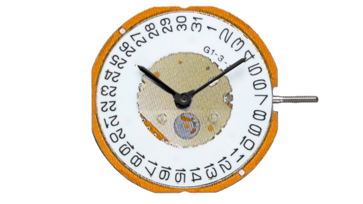 AU-Werk Miyota GM17 10 1/2''' DATE6 NO SC Quarz (364 | SR621SW)