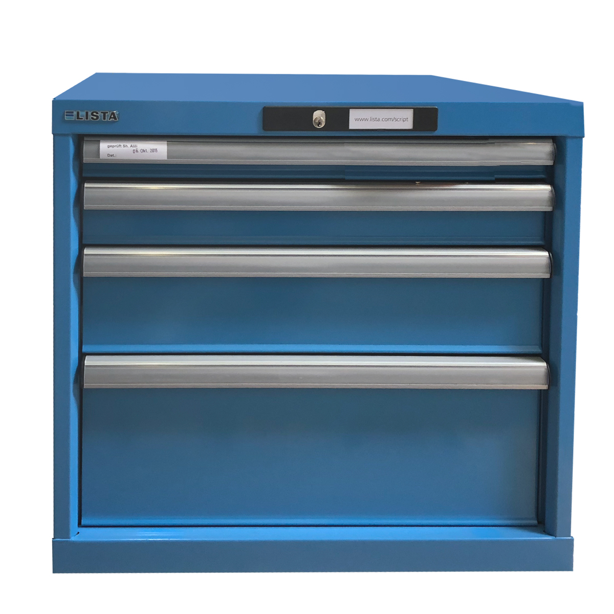 Lista ladekast (27 x 27 E) met sleutelslot