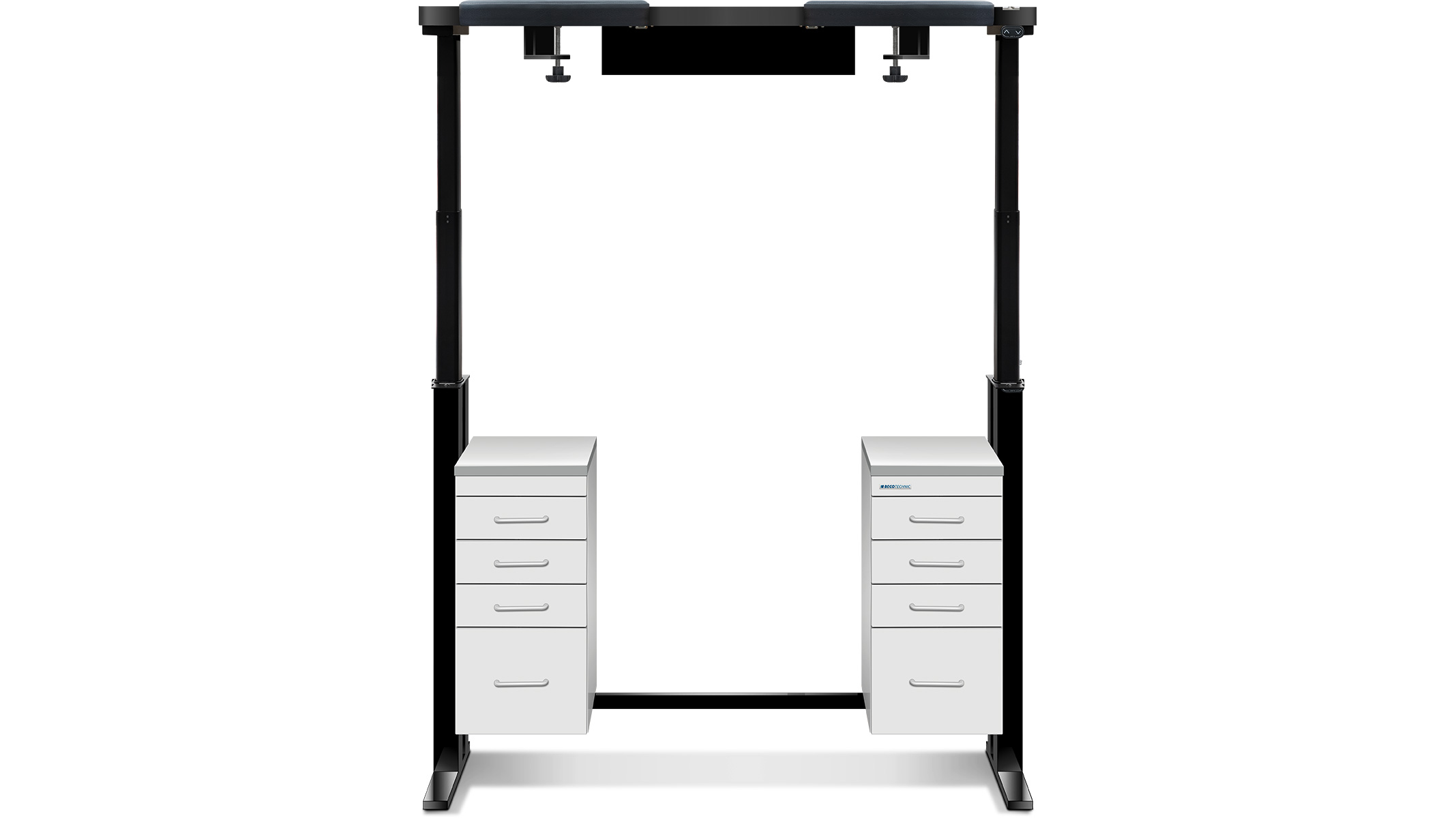 Werktafel Ergolift Evolution, tafel 120 x 60 x 4 cm, wit