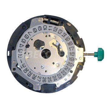 AU-Werk Miyota 0S60 13 1/2''' DATE4 3EYES CHR HOUR MIN SEC 1/20SEC Quarz (399 | SR927W)