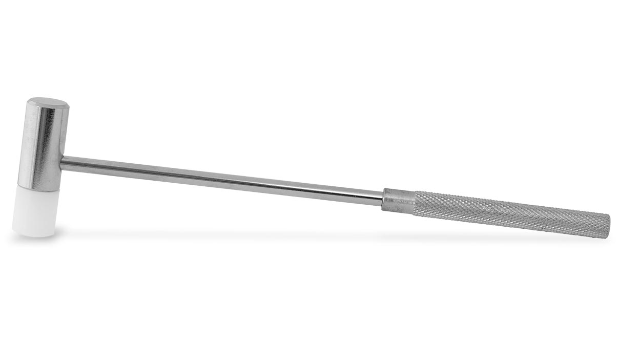 Uhrmacherhammer, 70 g, Kopf aus Polyamid, Ø 14 x 45 mm, Länge 205 mm