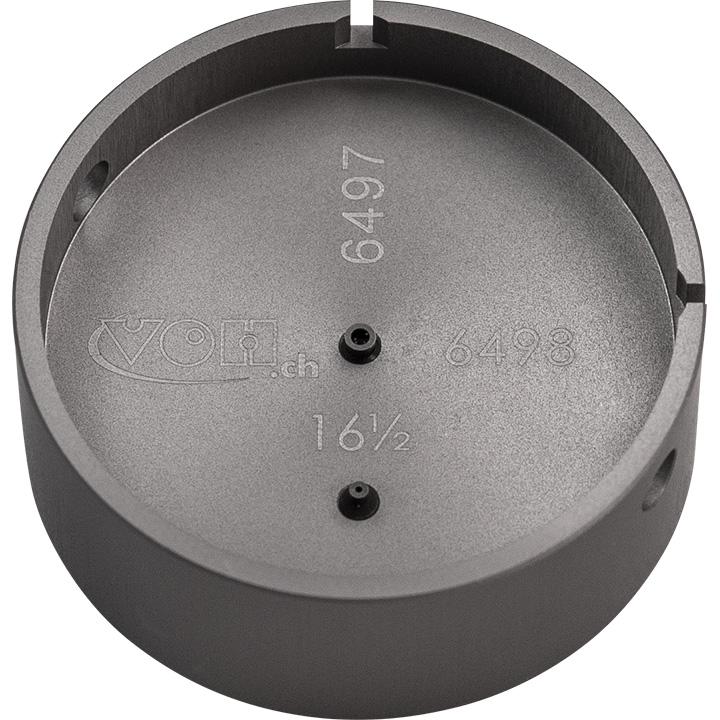 VOH porta-máquina para colocar agujas, calibre ETA 6497 / 6498
