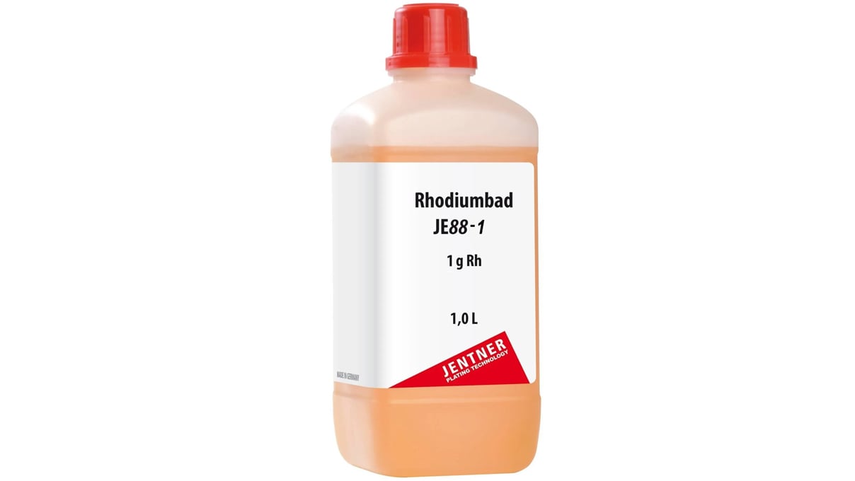 Rhodium bad JE88-1 Go! 1g Rh/l, 1 liter