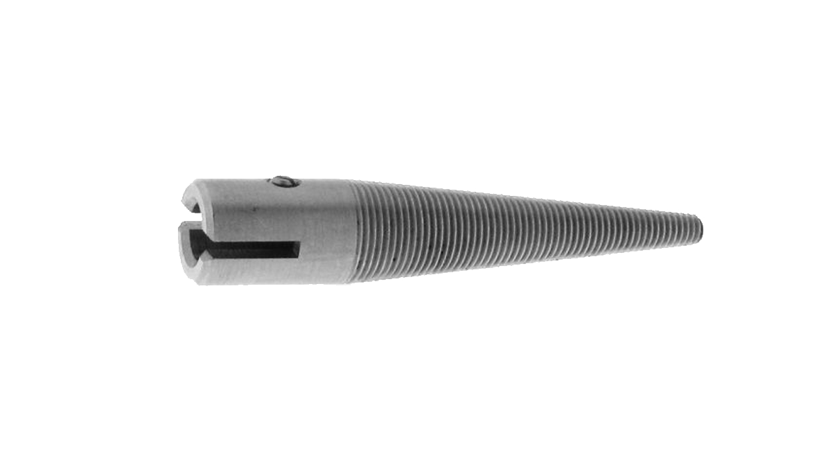 Polierspitze rechts PO 102 Bohrung 8 mm mit Schlitz für OS 100/300 und Multifix M80