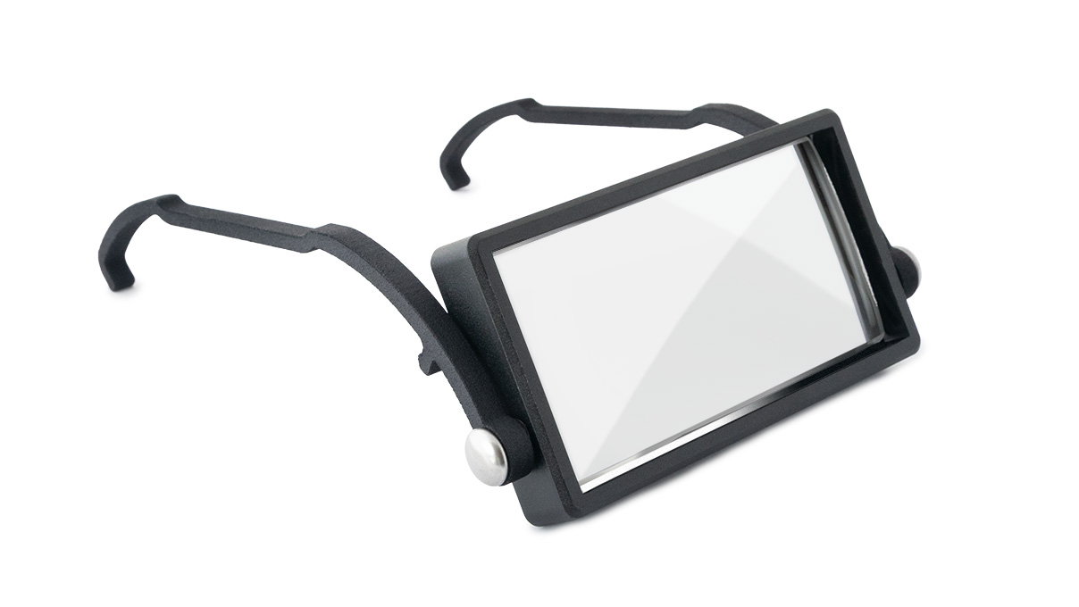Waldmann loep voor LED armatuur Taneo, 100,5 x 50,5 mm, 4 dpt