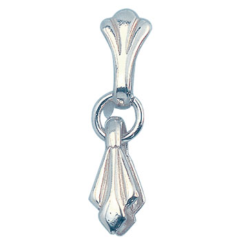 nipper loop for stones 925/- Silver 20 x 4 mm