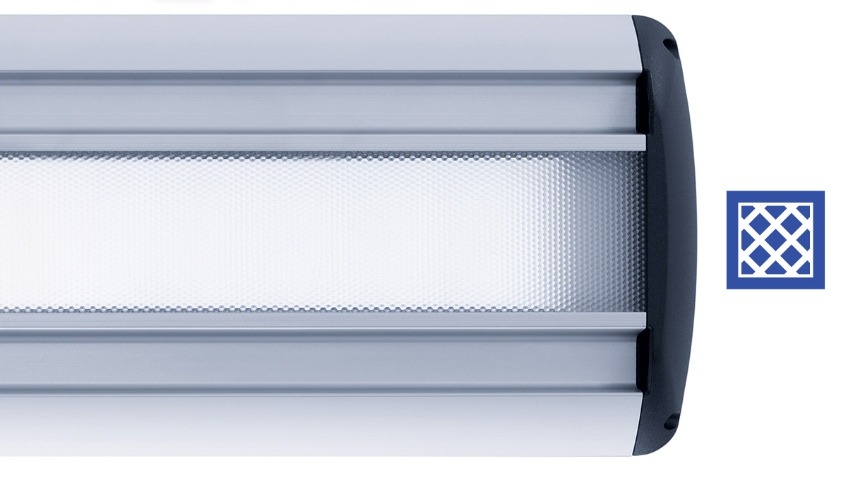 Waldmann Taneo TND 2100 Leuchte, 5000 K, Blende CDP, langes Gestänge