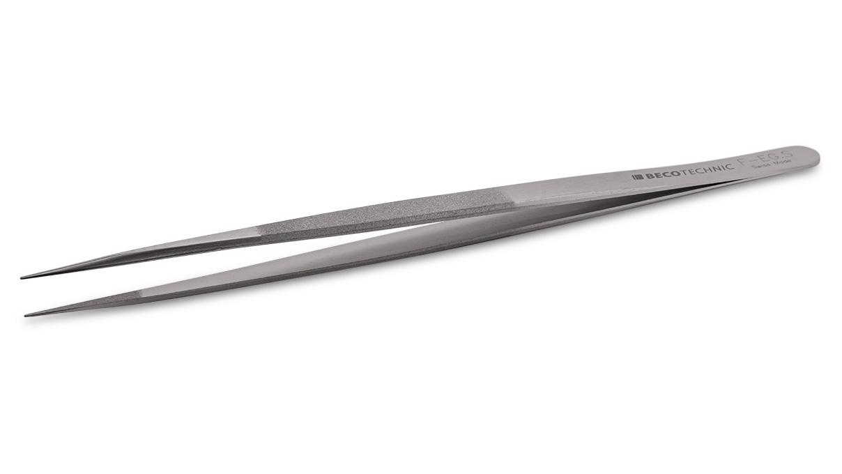 Beco Technic tweezers type F-EG, stainless steel S, 160 mm