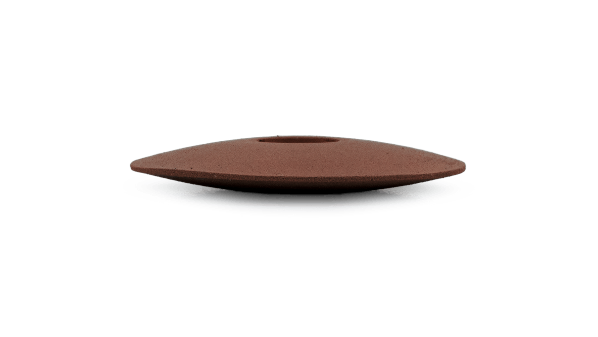 Pulidora Eveflex, marrón rojizo, lente, Ø 22 x 4 mm, blanda, grano medio