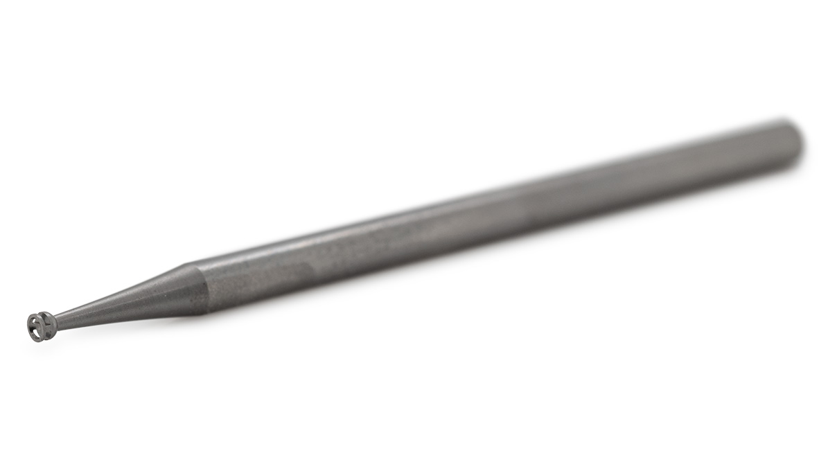 Napffräser Typ 469 F, mit Fenster, Ø 1,2 mm