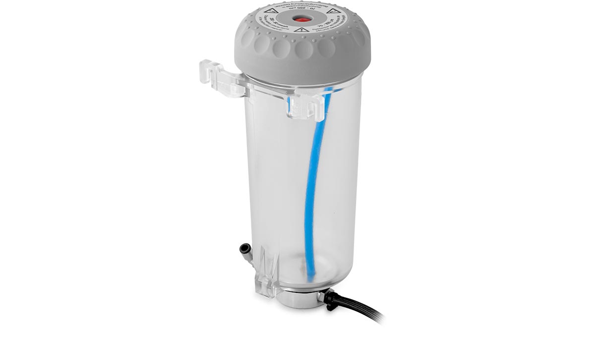 Renfert Zusatztank 70 - 250 µm, links, für Vario Basic, mit Strahldüse 1,2 mm
