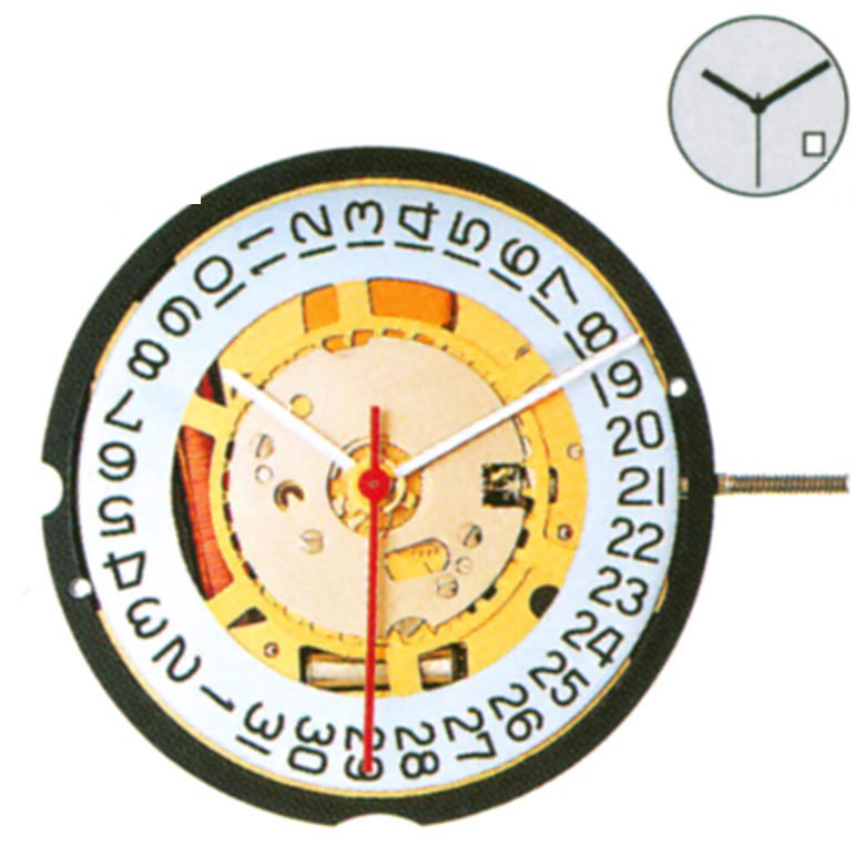 AU-Werk Ronda 715 H4 11 1/2''' DATE3 SC Quarz (371 | SR920SW)
