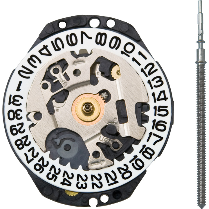 AU-Werk SHI VT82/VX82 6 3/4x8''' SC DATE6 Quarz (364)
