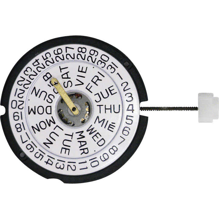 Mvt. ETA 804.114 H2 10 1/2''' DAY/DATE3 SC Quartz (396 | SR726W)