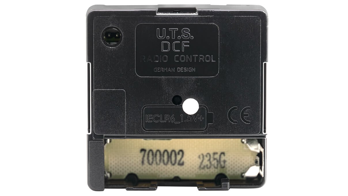 Funkuhrwerk UTS 700 (DCF) ZW 7,8 mm inklusive Haken