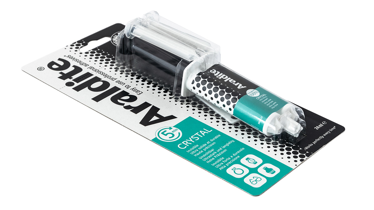 Araldite Crystal, 2-componenten epoxyharslijm, 24 ml