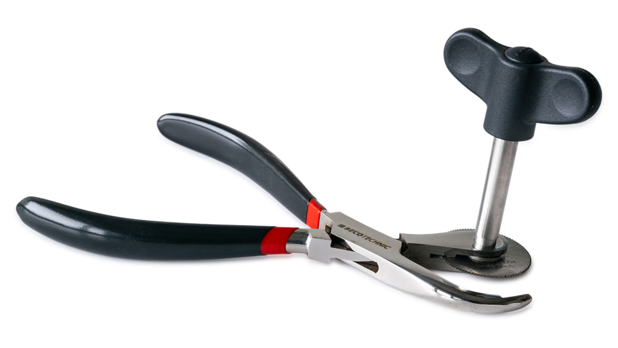 Ring saw pliers, large model, for stainless steel, 170 mm