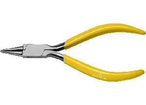 Bergeon 2625-D Plier, round non-corrugated nose Length 130 mm in polished steel