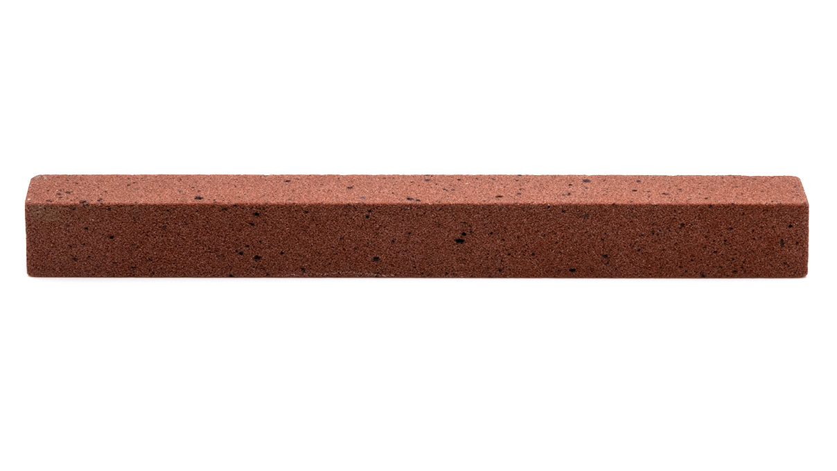 India Schleifstein, Vierkant, 10 x 10 mm, Mittel, Länge 100 mm