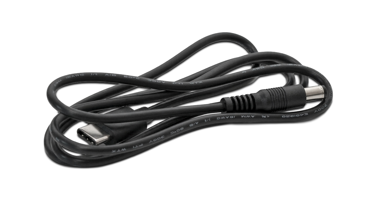 USB-C to DC 5.5×2.1 mm cable, for Zeiss Stand C EDU