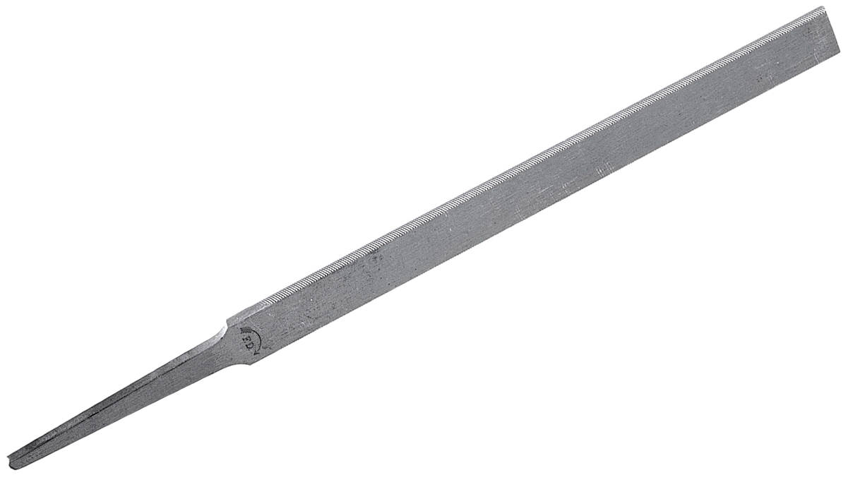 Dick Präzisionsfeile, Scharnier, 100 mm, Hieb 3, Stärke 1,5 mm