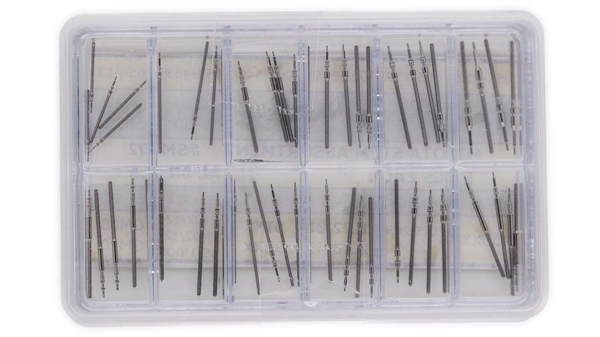 Assortiment van wikkelassen Citizen-Miyota, 5 stuks per type, 60 stuks