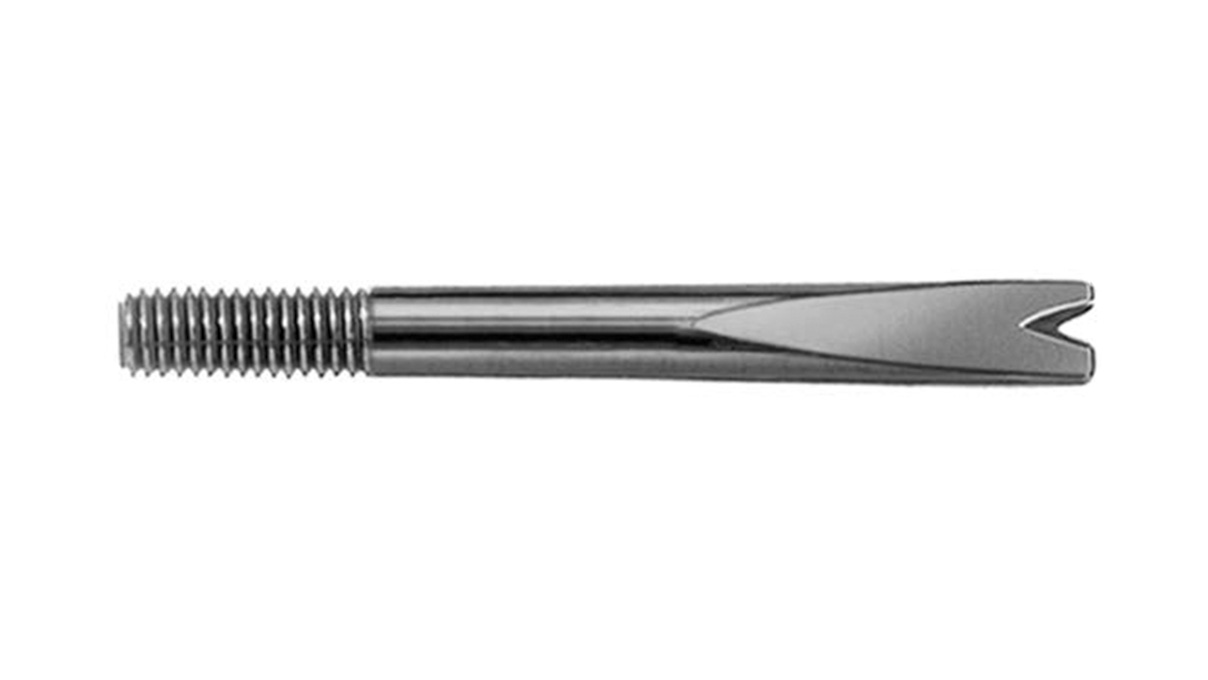 Bergeon 6767-A vervangingsvork, 3 mm, voor push-pin verwijderaar, 10 stuks