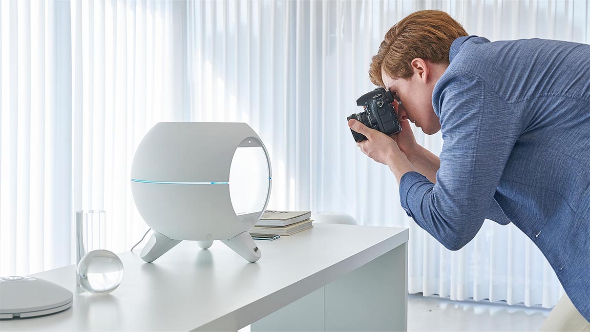 360° Smart Dome, inkl. Smartphone-Halterung