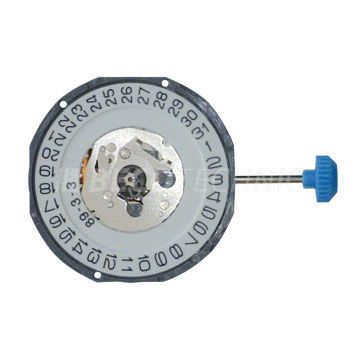 AU-Werk Miyota 6M17 10 1/2''' DATE3 SC ALARM 24HOURS Quarz (364 | SR621SW)