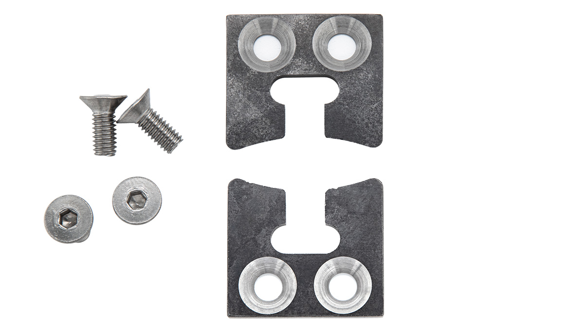 Ersatzklingen für Glasabzieher, inklusive 4 Schrauben
