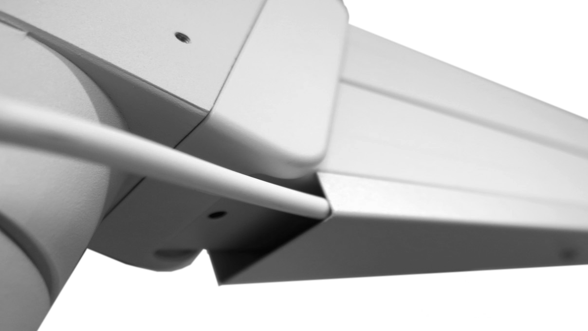 Cable duct for Flexi table stand with spring joint