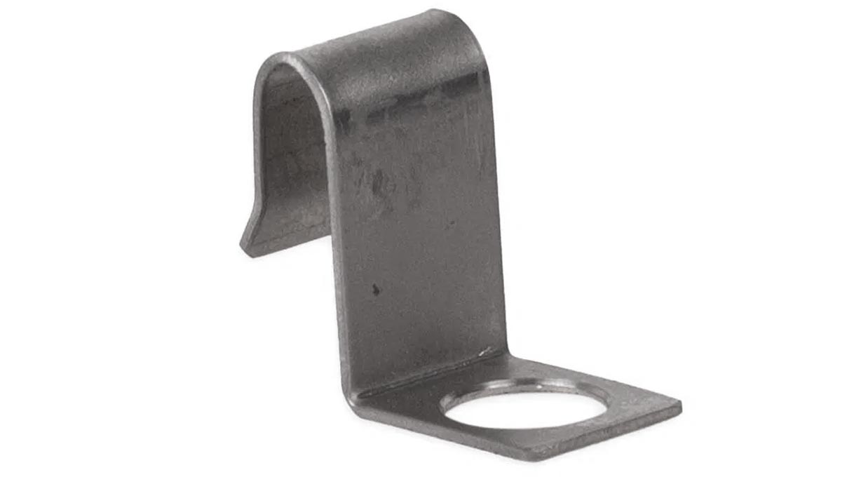 Titanium holder for temperature sensor