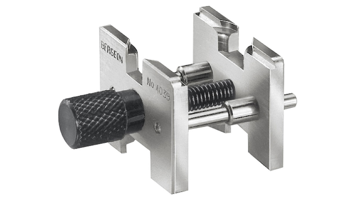 Bergeon 4039, Movement holder, Reversible, Ajustable, Metal, 3 3/4 - 11'''