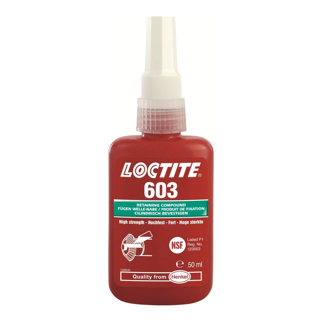 Loctite 603 retaining adhesive, 50 ml