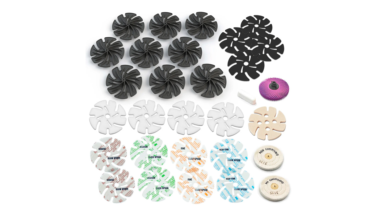 Jooltool polymer clay and resin Deluxe kit for round pieces
