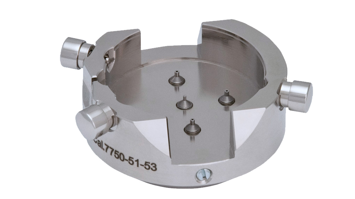 Movement holder for setting hands for calibre ETA 7750, 7751 & 7753 and Sellita SW 500, SW 510 & SW 600