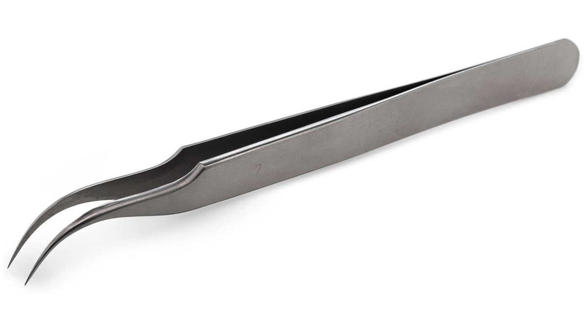 Dumont tweezers, Shape 7, Dumoxel, 115 mm