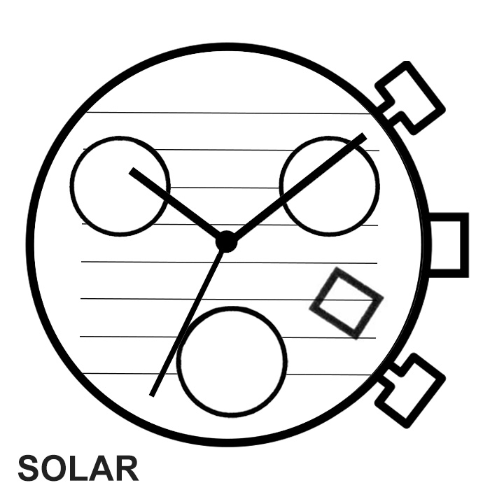 AU-Werk Citizen H500-00M H1 11 1/2''' DATE4 SC 24H SOLAR Quarz, EcoDrive