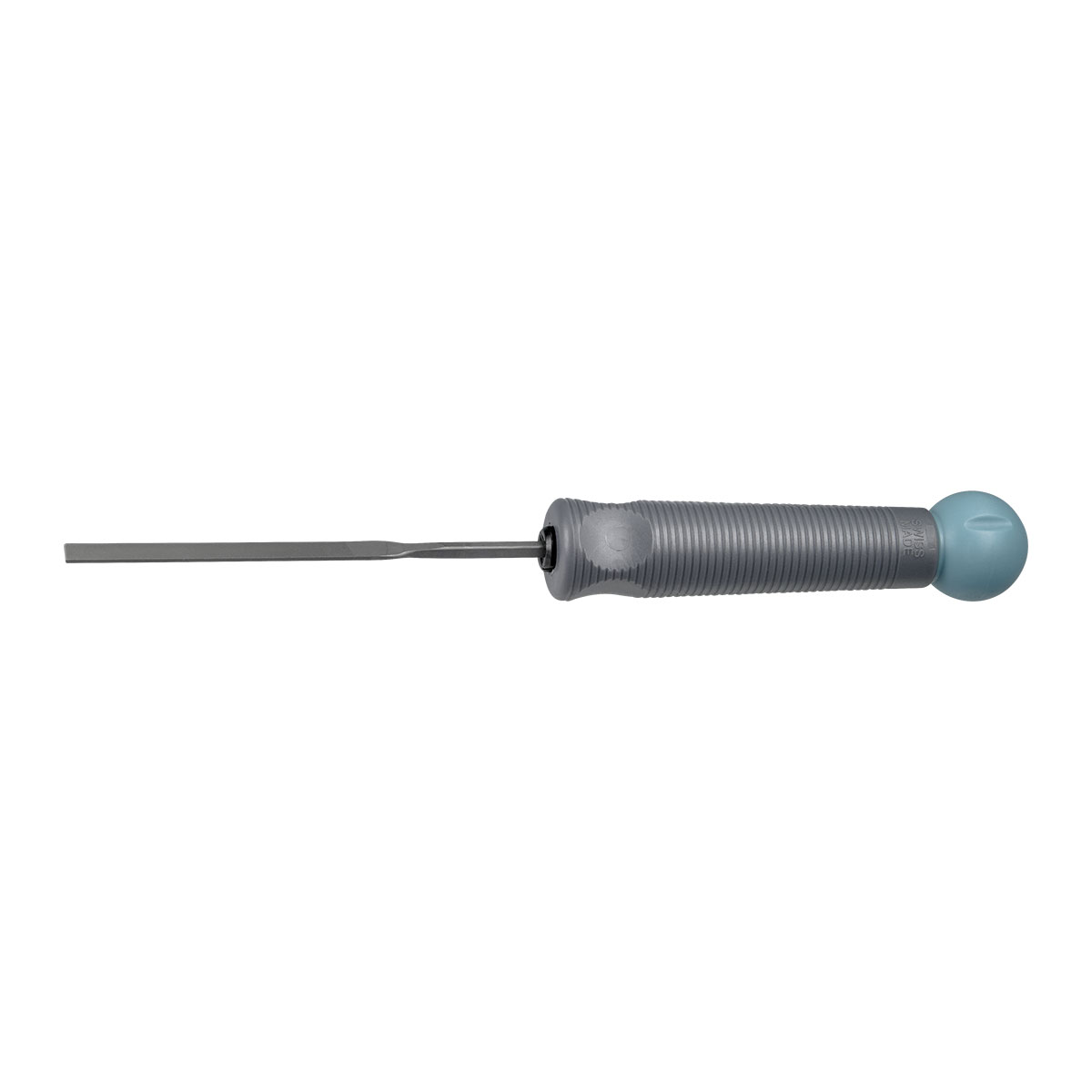 Dick Werkzeuggriff für Nadelfeilen, mit Spannzange 3 - 4 mm, Länge 95 mm