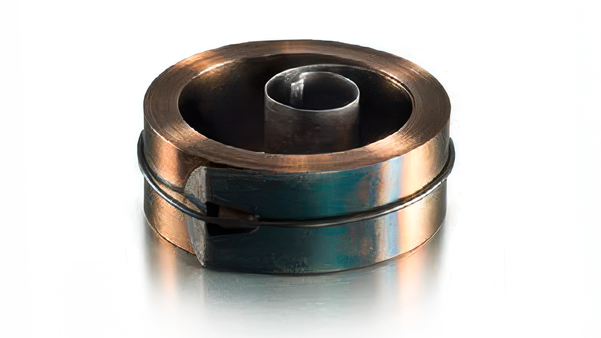 Zugfedern mit Loch 24 x 0,45 x 1650 mm Ø 40 mm