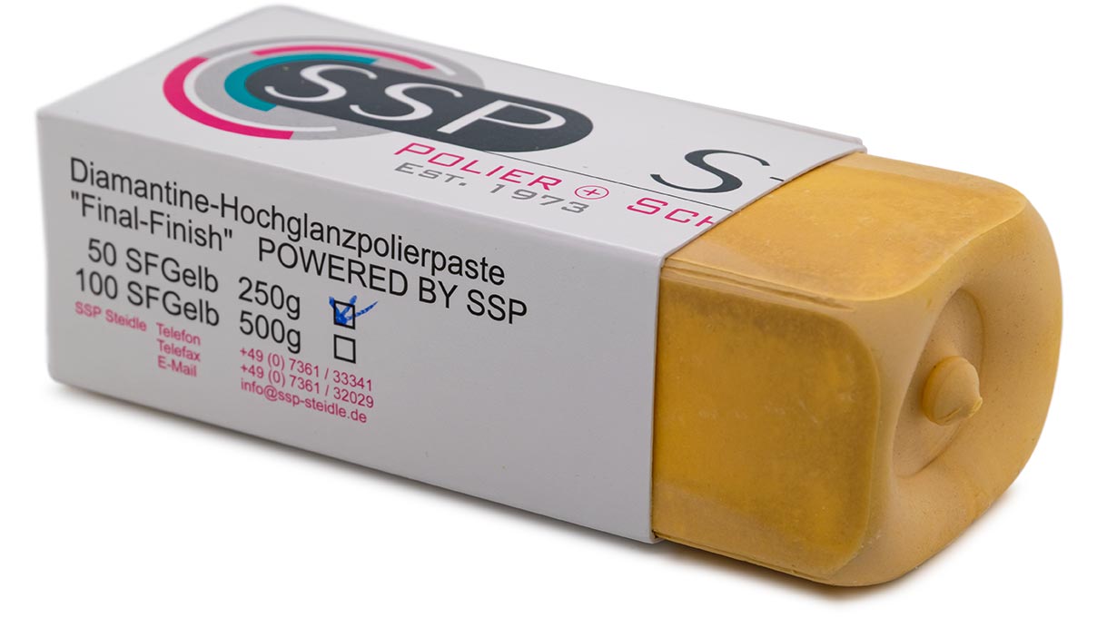 Diamantine 50SFG Polierpaste, gelb, 250 g