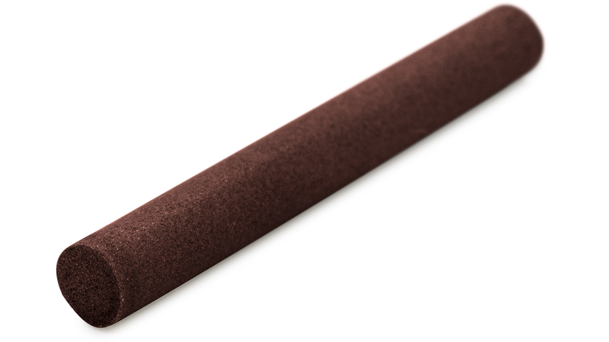 Polishing pins Megapol, brown, Ø 3 x 23 mm, soft, grit very coarse
